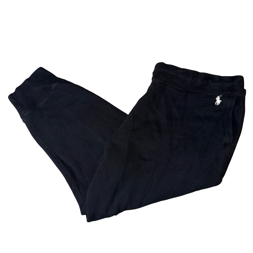 Polo Ralph Lauren Sweatpants XXL Black Fleece Joggers Pony Logo Mens